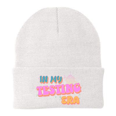 Retro 70's In My Testing Era School Test Time Beanie