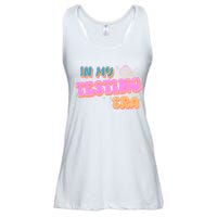 Retro 70's In My Testing Era School Test Time Ladies Essential Flowy Tank