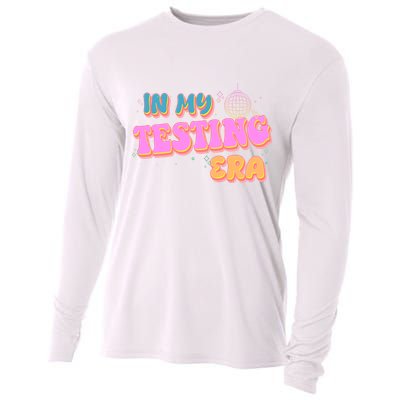Retro 70's In My Testing Era School Test Time Cooling Performance Long Sleeve Crew