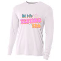 Retro 70's In My Testing Era School Test Time Cooling Performance Long Sleeve Crew