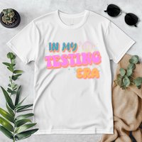 Retro 70's In My Testing Era School Test Time Premium T-Shirt