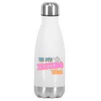 Retro 70's In My Testing Era School Test Time Stainless Steel Insulated Water Bottle