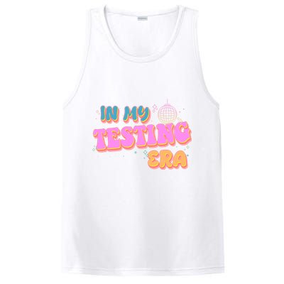 Retro 70's In My Testing Era School Test Time PosiCharge Competitor Tank
