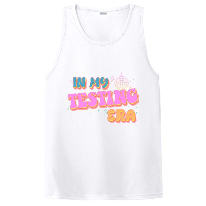 Retro 70's In My Testing Era School Test Time PosiCharge Competitor Tank