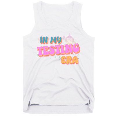 Retro 70's In My Testing Era School Test Time Tank Top
