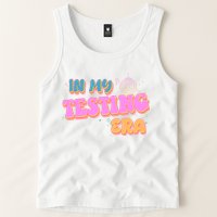 Retro 70's In My Testing Era School Test Time Tank Top