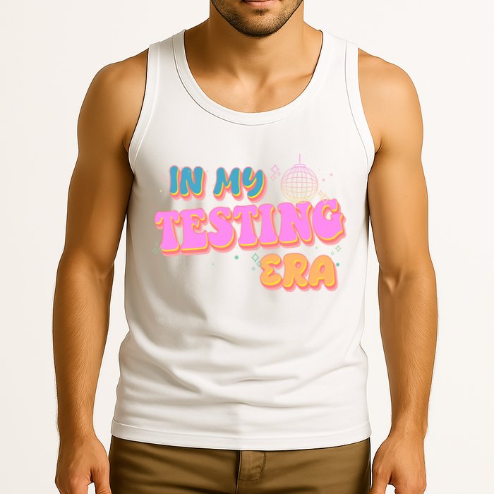 Retro 70's In My Testing Era School Test Time Tank Top