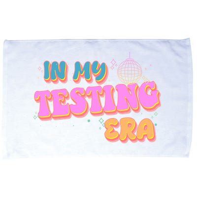 Retro 70's In My Testing Era School Test Time Microfiber Hand Towel