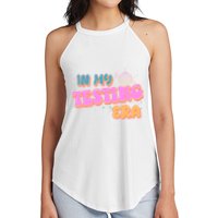 Retro 70's In My Testing Era School Test Time Women's Perfect Tri Rocker Tank