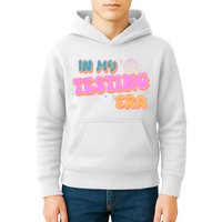 Retro 70's In My Testing Era School Test Time Kids Hoodie