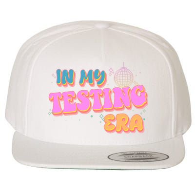 Retro 70's In My Testing Era School Test Time Wool Snapback Cap