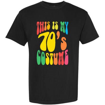 Retro 70s Nostalgia Costume for Hippie Lovers Garment-Dyed Heavyweight T-Shirt