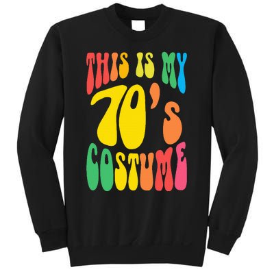 Retro 70s Nostalgia Costume for Hippie Lovers Sweatshirt