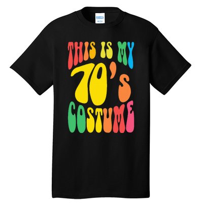 Retro 70s Nostalgia Costume for Hippie Lovers Tall T-Shirt