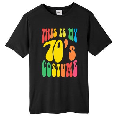 Retro 70s Nostalgia Costume for Hippie Lovers Tall Fusion ChromaSoft Performance T-Shirt