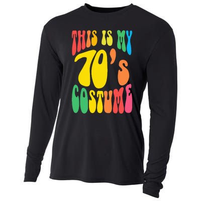 Retro 70s Nostalgia Costume for Hippie Lovers Cooling Performance Long Sleeve Crew