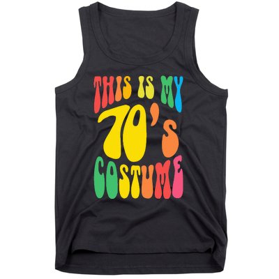 Retro 70s Nostalgia Costume for Hippie Lovers Tank Top