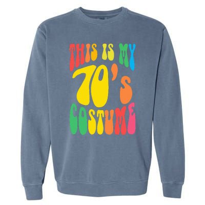 Retro 70s Nostalgia Costume for Hippie Lovers Garment-Dyed Sweatshirt