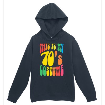 Retro 70s Nostalgia Costume for Hippie Lovers Urban Pullover Hoodie