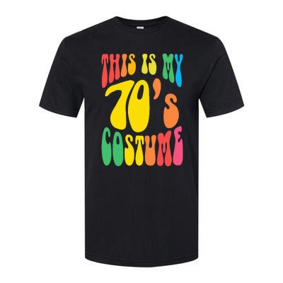 Retro 70s Nostalgia Costume for Hippie Lovers Softstyle CVC T-Shirt