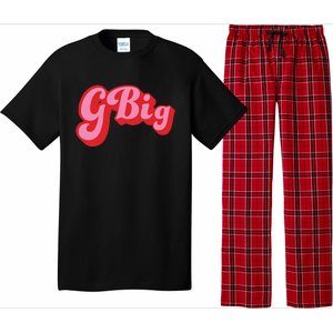 Retro 70s Style GBig Reveal Sorority Big Little Sister Pajama Set