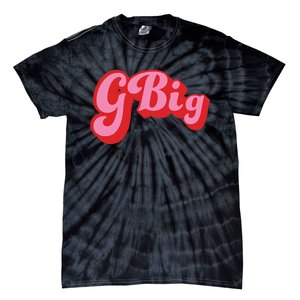 Retro 70s Style GBig Reveal Sorority Big Little Sister Tie-Dye T-Shirt