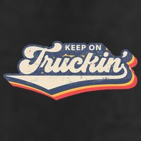 Retro 70s Vintage Keep on Truckin Beanie