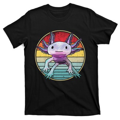 Retro 80s 90s axolotl shirt Cute Axolotl  T-Shirt