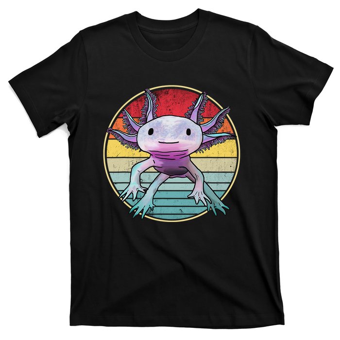 Retro 80s 90s axolotl shirt Cute Axolotl  T-Shirt