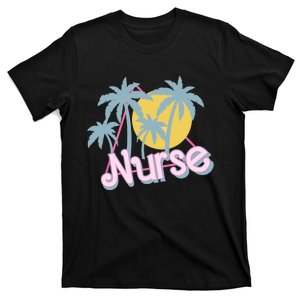 Retro 80s 90s Nurse Life Nursing School Camping Trendy T-Shirt