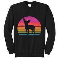 Retro 80's Chihuahua, Chihuahua Lover, Chihuahua Mom Sweatshirt