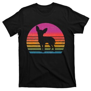 Retro 80's Chihuahua, Chihuahua Lover, Chihuahua Mom T-Shirt