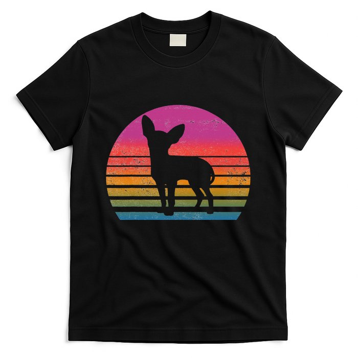 Retro 80's Chihuahua, Chihuahua Lover, Chihuahua Mom T-Shirt