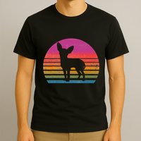 Retro 80's Chihuahua, Chihuahua Lover, Chihuahua Mom T-Shirt