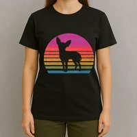 Retro 80's Chihuahua, Chihuahua Lover, Chihuahua Mom T-Shirt