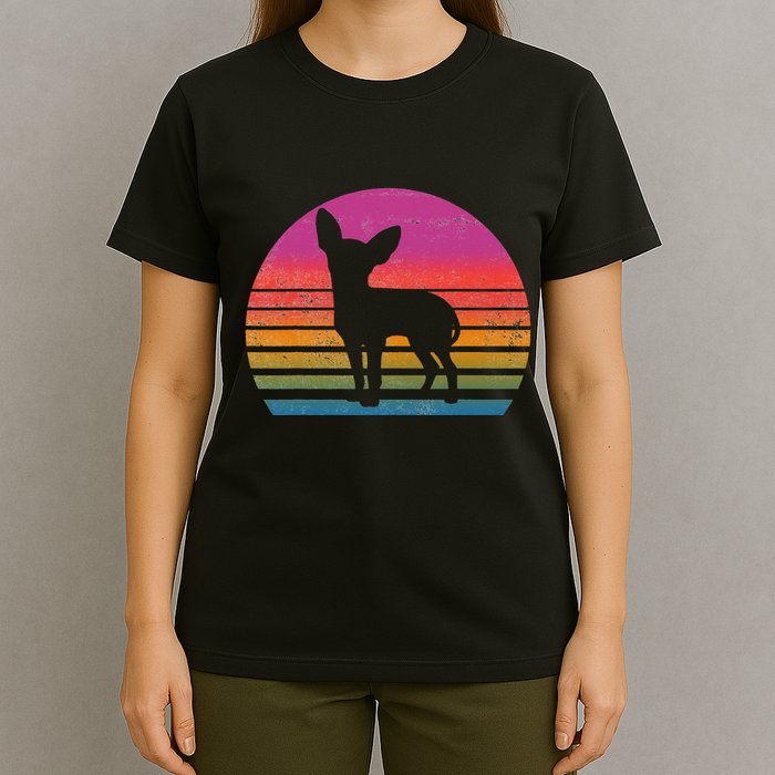 Retro 80's Chihuahua, Chihuahua Lover, Chihuahua Mom T-Shirt
