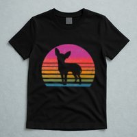 Retro 80's Chihuahua, Chihuahua Lover, Chihuahua Mom T-Shirt