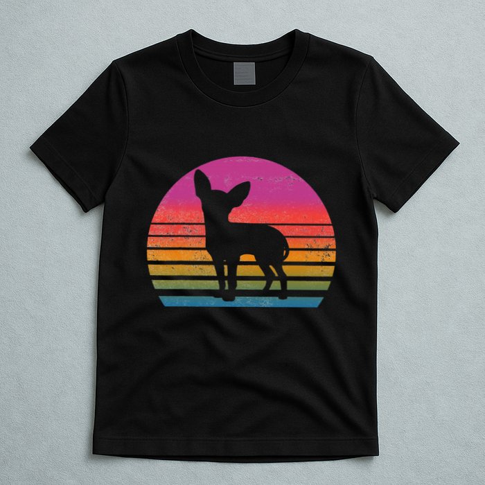 Retro 80's Chihuahua, Chihuahua Lover, Chihuahua Mom T-Shirt