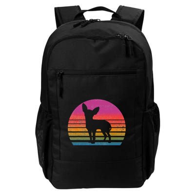 Retro 80's Chihuahua, Chihuahua Lover, Chihuahua Mom Backpack