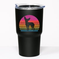 Retro 80's Chihuahua, Chihuahua Lover, Chihuahua Mom Tumbler
