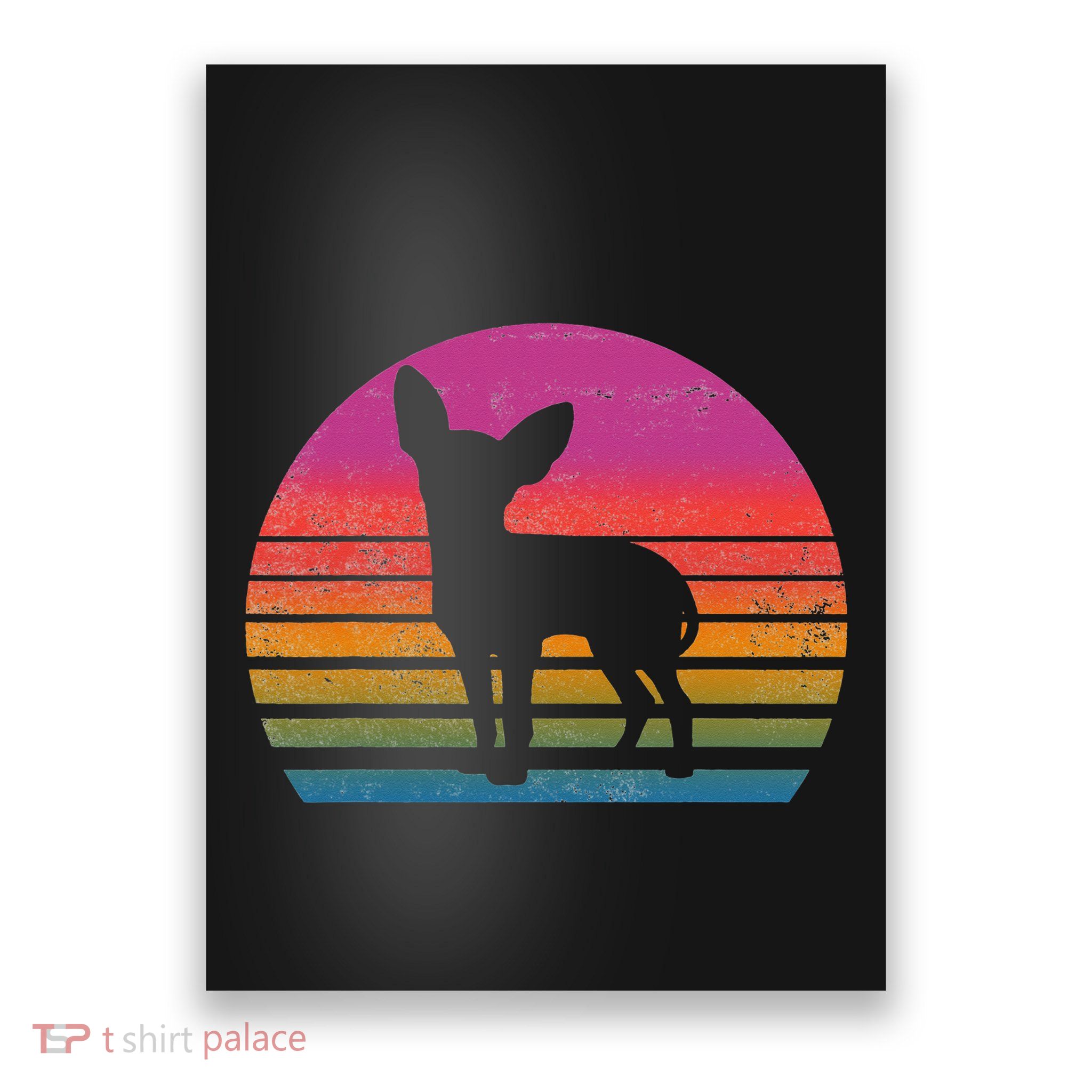 Retro 80's Chihuahua, Chihuahua Lover, Chihuahua Mom Poster