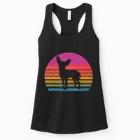 Retro 80's Chihuahua, Chihuahua Lover, Chihuahua Mom Womens Tank Top