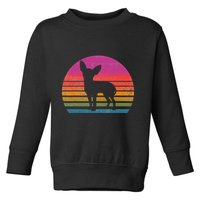 Retro 80's Chihuahua, Chihuahua Lover, Chihuahua Mom Toddler Sweatshirt