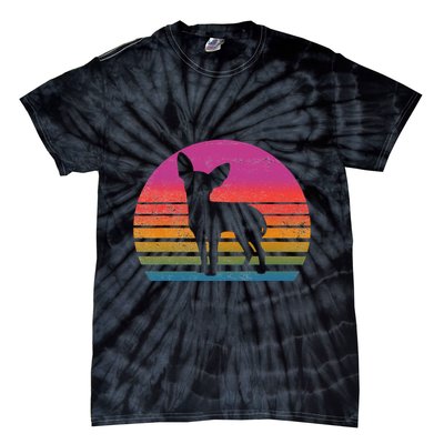 Retro 80's Chihuahua, Chihuahua Lover, Chihuahua Mom Tie-Dye T-Shirt