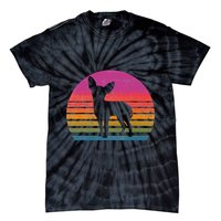Retro 80's Chihuahua, Chihuahua Lover, Chihuahua Mom Tie-Dye T-Shirt