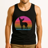 Retro 80's Chihuahua, Chihuahua Lover, Chihuahua Mom Tank Top