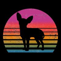 Retro 80's Chihuahua, Chihuahua Lover, Chihuahua Mom Tank Top