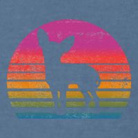 Retro 80's Chihuahua, Chihuahua Lover, Chihuahua Mom Garment-Dyed Sweatshirt