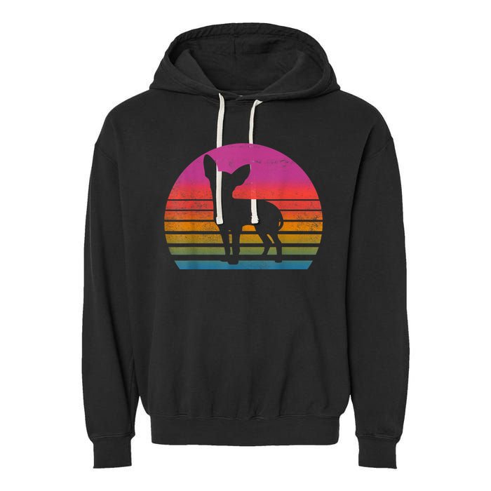 Retro 80s Chihuahua Chihuahua Lover Chihuahua Mom Garment-Dyed Fleece Hoodie