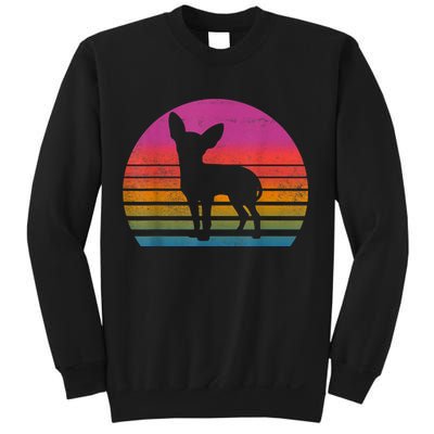 Retro 80s Chihuahua Chihuahua Lover Chihuahua Mom Sweatshirt